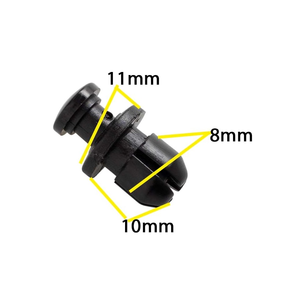 Изображение товара Автокрепеж для Acura Honda 10 шт 91533SG0000 90657SB0003 КрепАвто для бампера