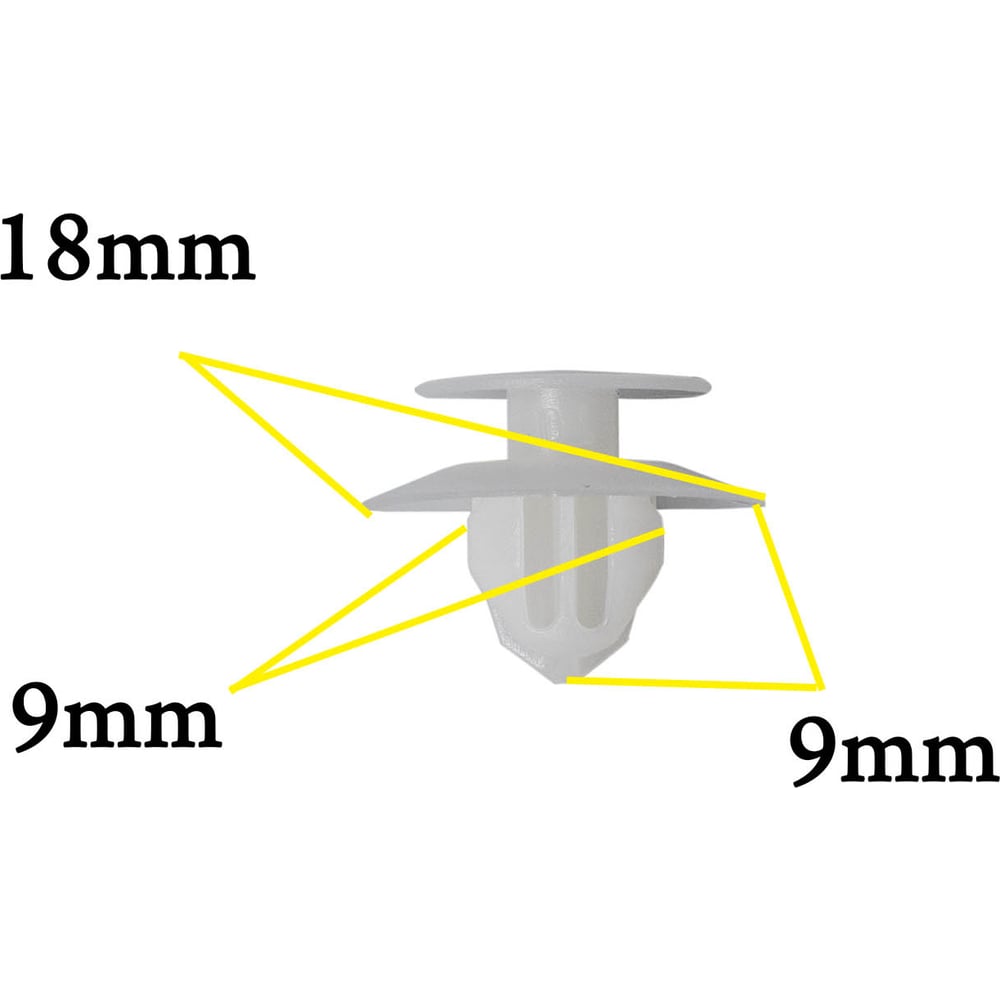 Изображение товара Автокрепеж для Mitsubishi 10 шт MR435918 MN112024 КрепАвто