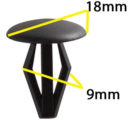 Изображение товара Автокрепеж для Infiniti Nissan 10 шт 76906T3000, 0155302253 КрепАвто 0493