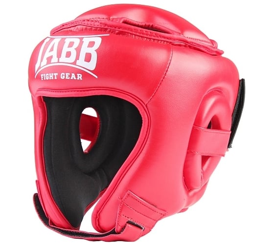 Изображение товара Боксерский шлем Jabb je-2093(p) искусственная кожа, красный, размер S 4690222148329