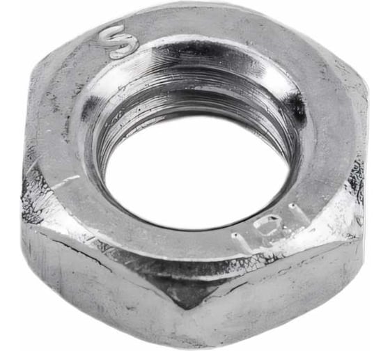 Изображение товара Гайка Море-Метизов DIN 439, класс прочности 6, цинк, М6, 50 шт. GAYKA439CM650M