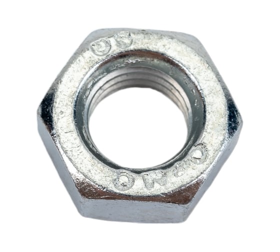 Изображение товара Гайка Море-Метизов DIN 934, класс прочности 12, цинк, M10, 10 шт. GAYKA934СM1010M