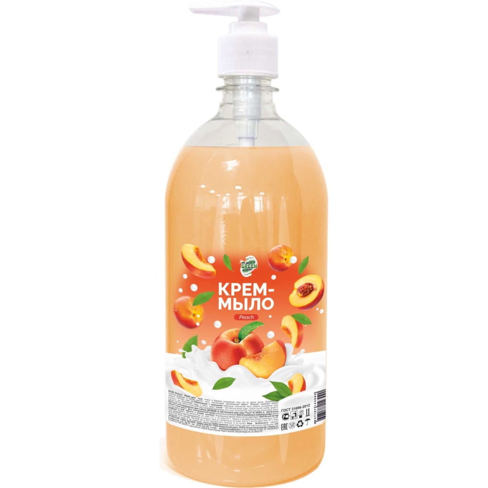 Увлажняющее крем-мыло MR.GREEN крем мыло duru 1 1 манго и персик 80 г