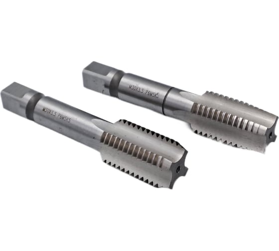 Изображение товара Метчик TORNERI машинно-ручной М30x3.5 комплект из 2-х штук Р6М5К5 042141