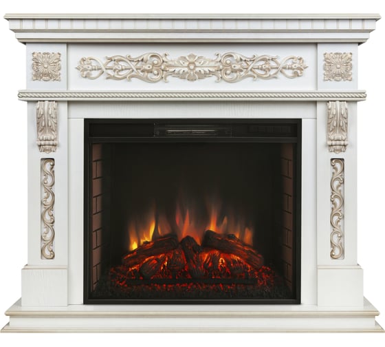 Изображение товара Электрический камин RealFlame Aphrodite 25,5 WT+Epsilon 26 S IR 10014845