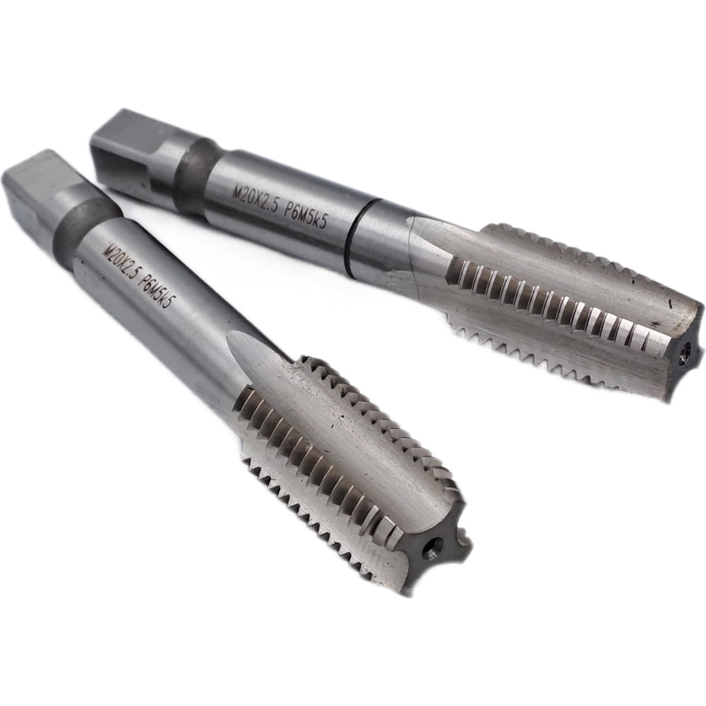 Изображение товара Метчик TORNERI М24x3 комплект 2 шт машинно-ручной для нарезания резьбы
