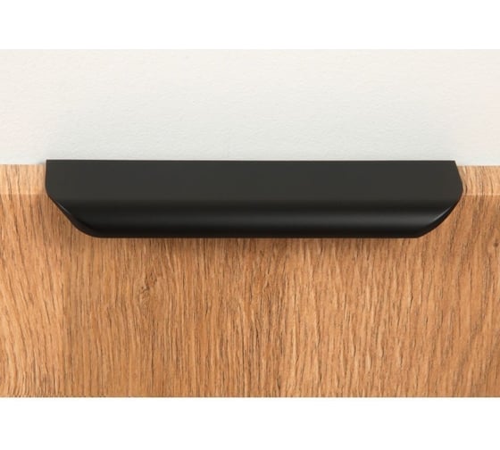 Изображение товара Мебельная торцевая ручка BOYARD rt110bl.1/128/150 черная 105109