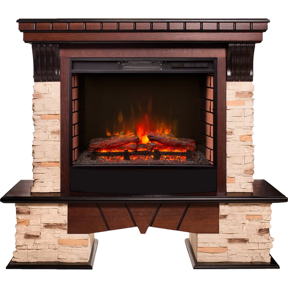 Изображение товара Электрический камин RealFlame Bibury 25+Sparta 25,5 LED с эффектом живого огня