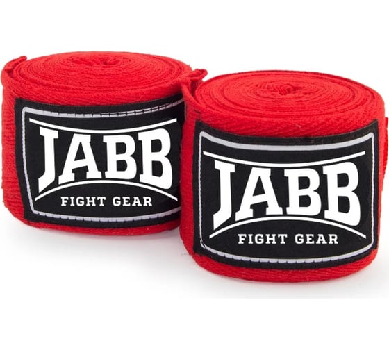Изображение товара Боксерские бинты Jabb je-3030 красный, 3.5м 4690222121285