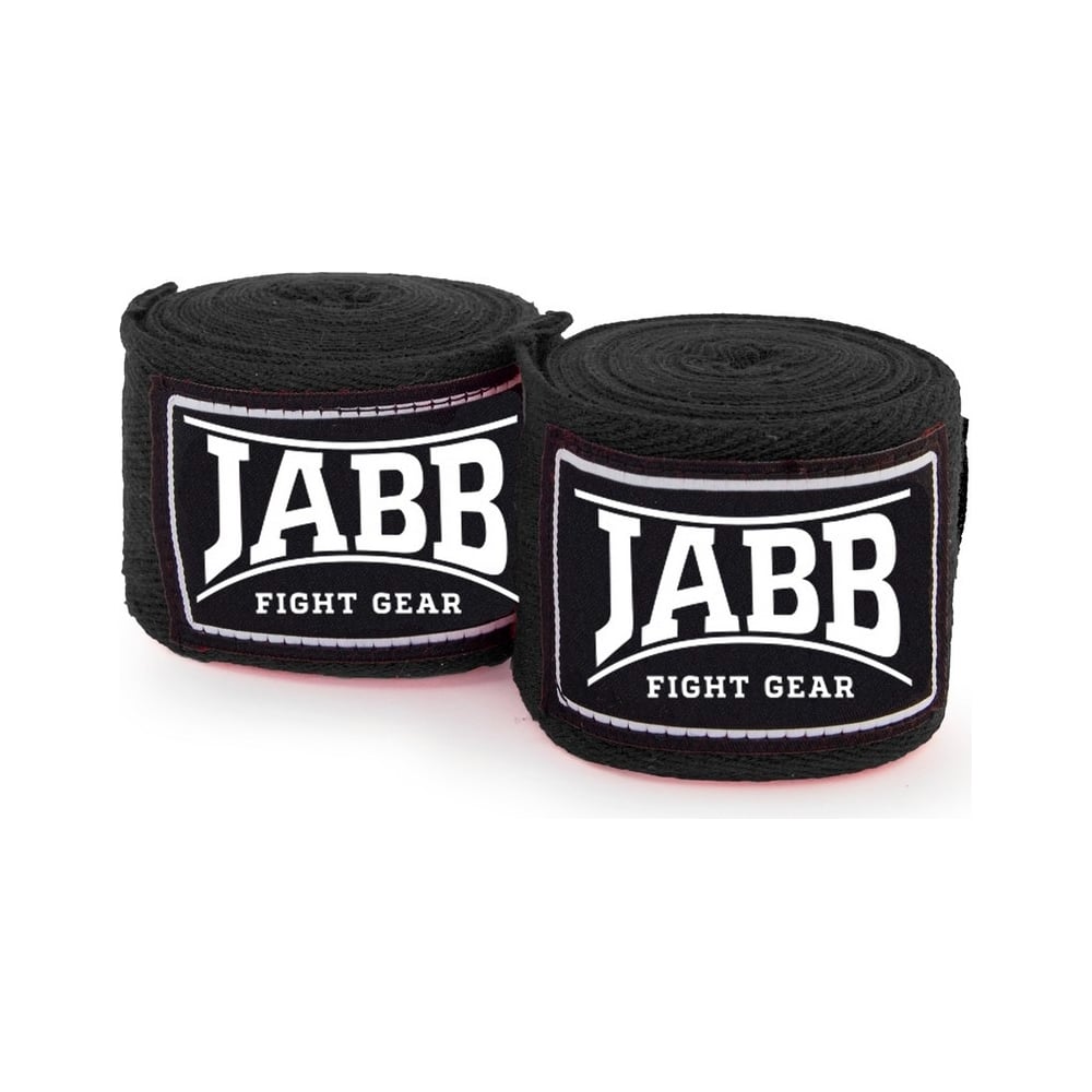 Изображение товара Эластичные боксерские бинты Jabb je-3030 черный 3.5м комплект 2 шт