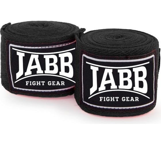 Изображение товара Эластичные боксерские бинты Jabb je-3030 черный, 3.5м 4690222166842