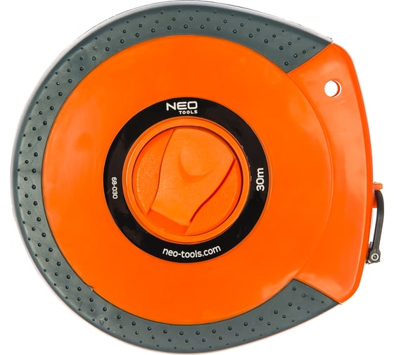 Изображение товара Геодезическая мерная лента NEO Tools 30 м х 13 мм фиберглас закрытый корпус 68-030