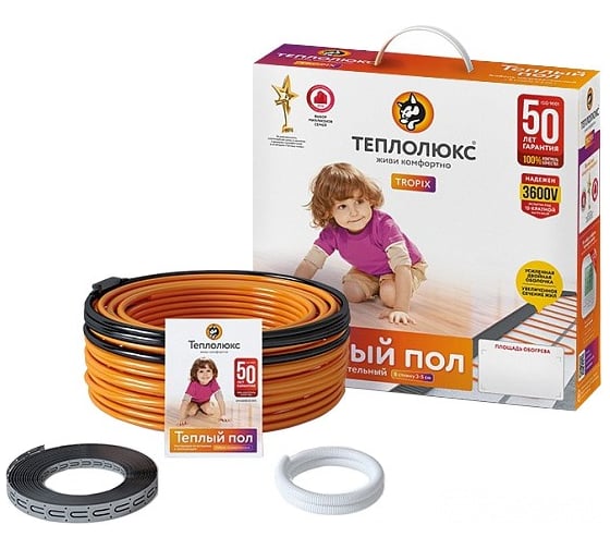 Изображение товара Комплект теплого пола Теплолюкс Tropix ТЛБЭ 1400-78,0
