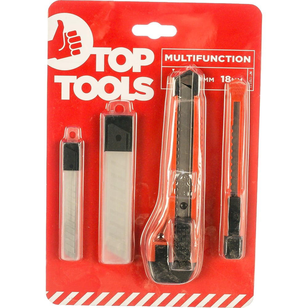 Изображение товара Набор ножей, лезвия Top Tools 17B531