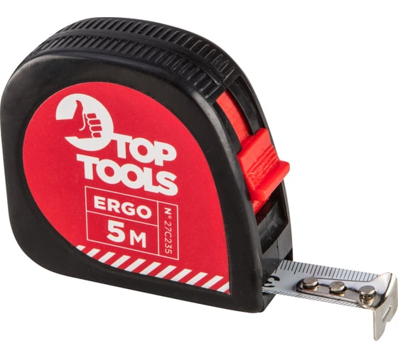 Изображение товара Рулетка Top Tools стальная лента 5 м x 16 мм 27C235