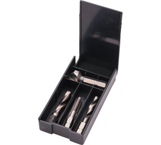 Изображение товара Резьбонарезной набор VOELKEL М10 шаг 1.5мм HSS-G 4пр. V67410
