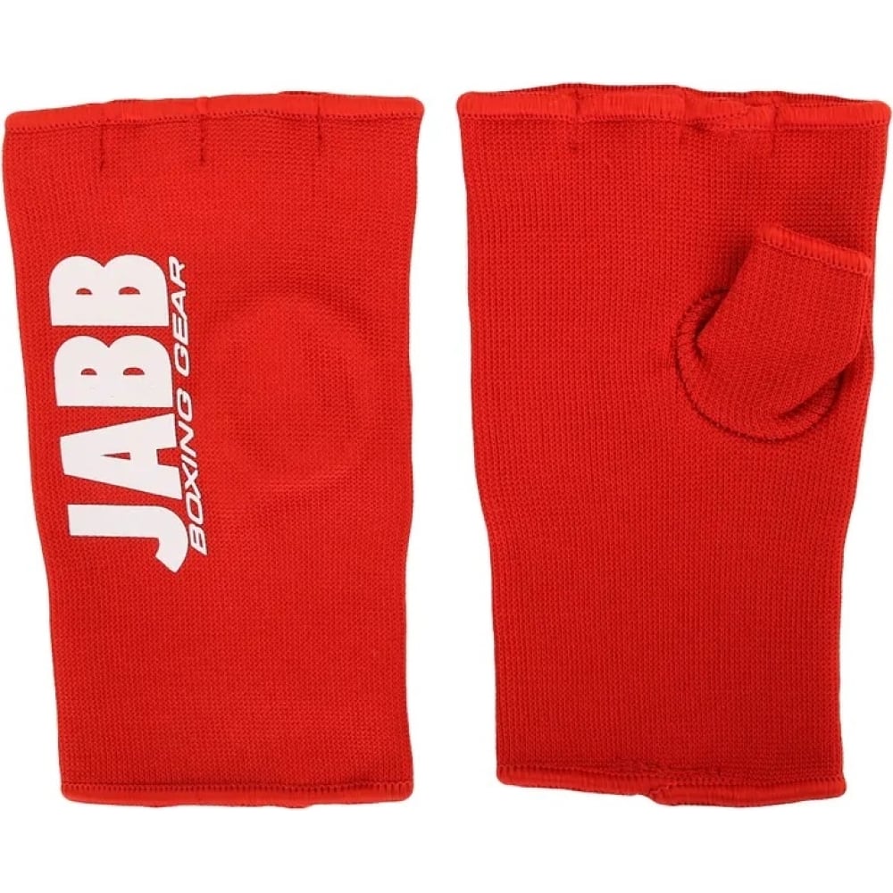 Митенки для бокса Jabb, цвет красный, размер S