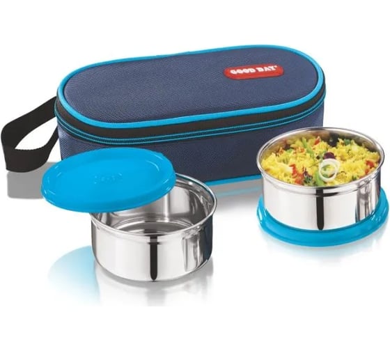 Изображение товара Ланч-бокс GOOD DAY PERFECT TWIN 2x400 мл Blue GL33740BE