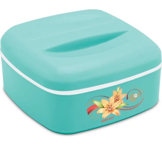 Изображение товара Термо ланч-бокс GOOD DAY SQUARE MEAL DLX 750 мл Green GL31775GN