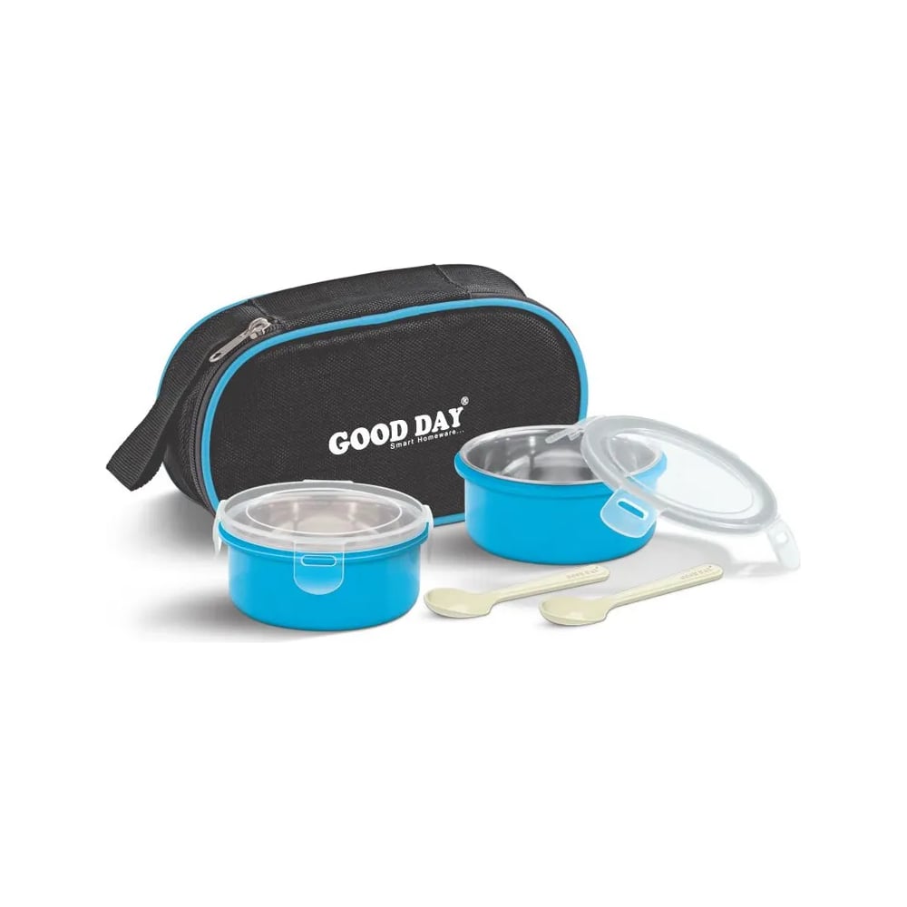 Изображение товара Ланч-бокс GOOD DAY EAT FRESH 2x330 мл Blue GL33566BE