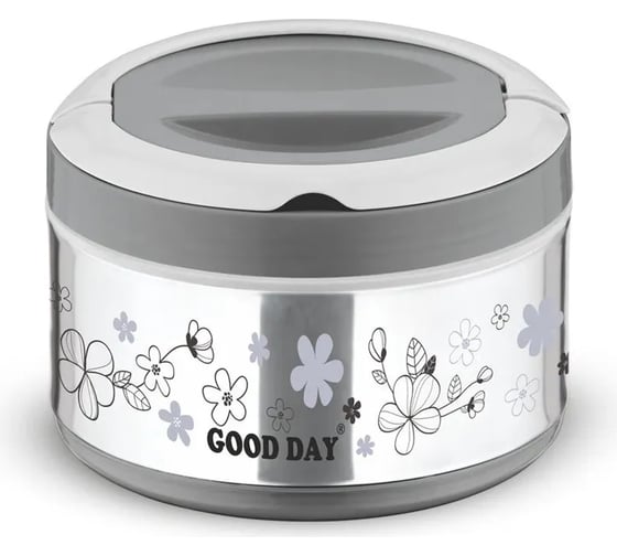 Изображение товара Термо ланч-бокс GOOD DAY BENTO 750 мл Grey GL32375GY
