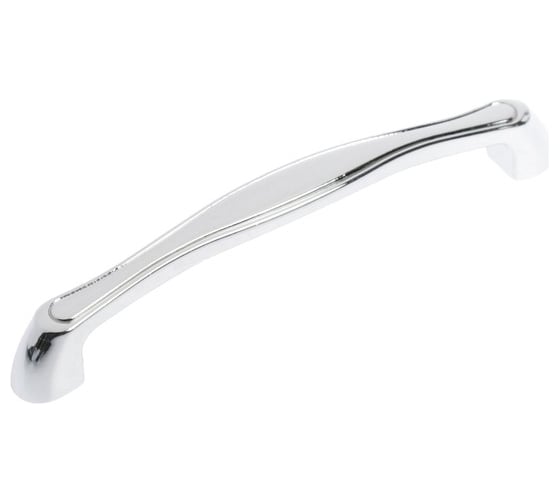 Изображение товара Мебельная ручка ТУНДРА РС193CP, м/о 128 мм, цвет хром 4353511