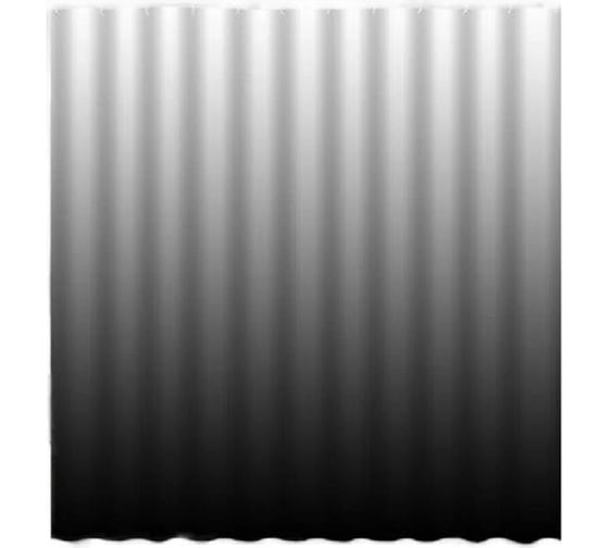Изображение товара Штора для ванной комнаты Homium Bath Basic, цвет серый, размер 180*180см, однотонная bath02grey