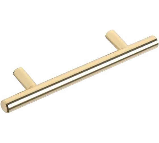 Изображение товара Ручка рейлинг ТУНДРА d=12 мм, м/о 96 мм, цвет золото 5496097