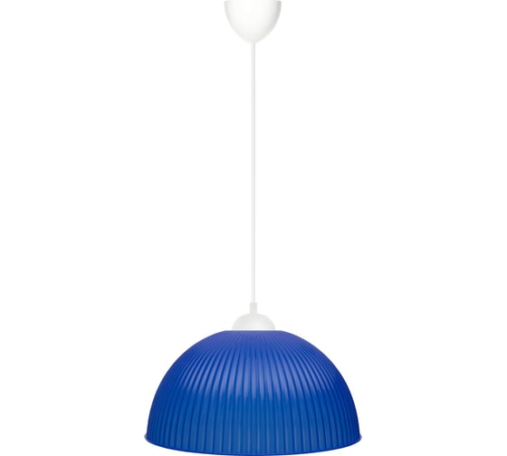 Изображение товара Светильник TDM ELECTRIC НСБ 1840/1 "home" 15 Вт, Е27, синий, шнур белый SQ0313-0045