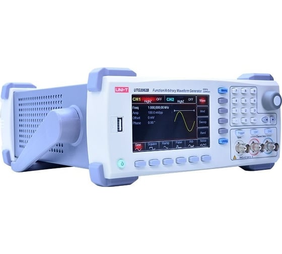 Изображение товара Генератор сигналов UNI-T UTG2062B 2 канала х 60 Мгц 00-00011729