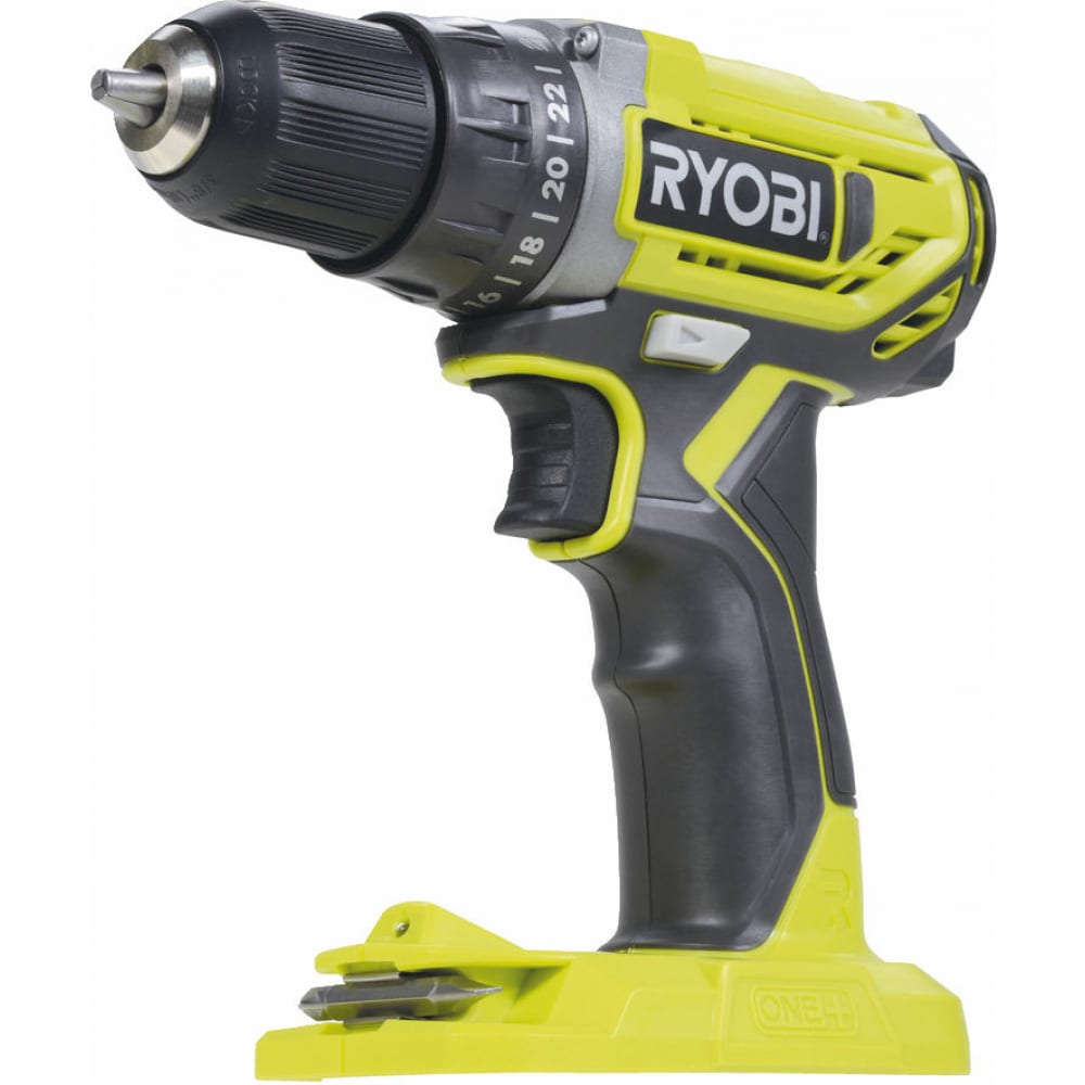 фото Аккумуляторная дрель-шуруповерт ryobi one+ r18dd2-0 5133003816