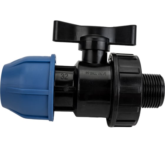 Изображение товара ПНД Кран Rvc 32x1 наружная резьба UNIO/ 12606