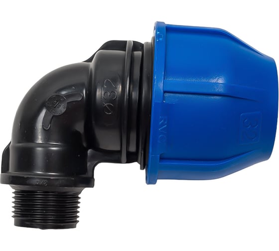 Изображение товара ПНД Отвод Rvc наружная резьба 32x3/4 UNIO/ 12577