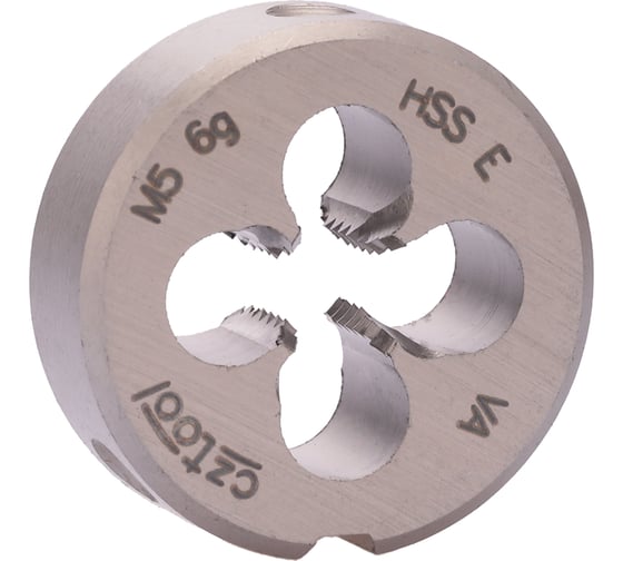 Изображение товара Плашка Bucovice Tools М 5 шаг 0.8мм HSSE-VA 20x7мм 300050