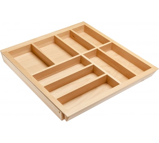 Изображение товара Деревянный лоток GTV с возможностью регулировки 600-1000, в ящики Axis/MB L-500, бук W-CUSTOMI-80L500