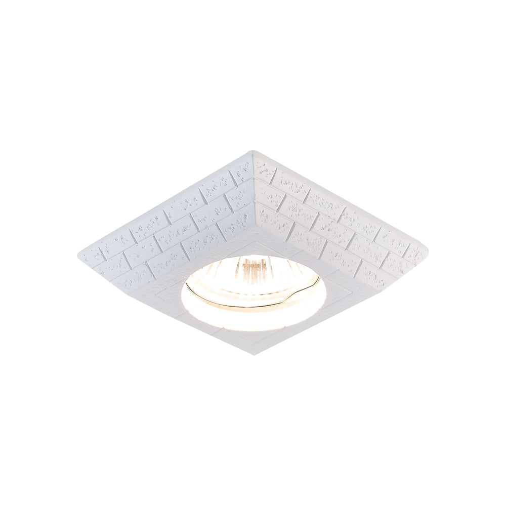 Точечный светодиодный светильник Ambrella Light белый гипс MR16 D2920 W