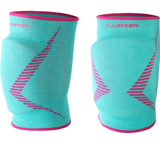 Изображение товара Защита колена Larsen d1b бирюзовый/розовый 4690222172386