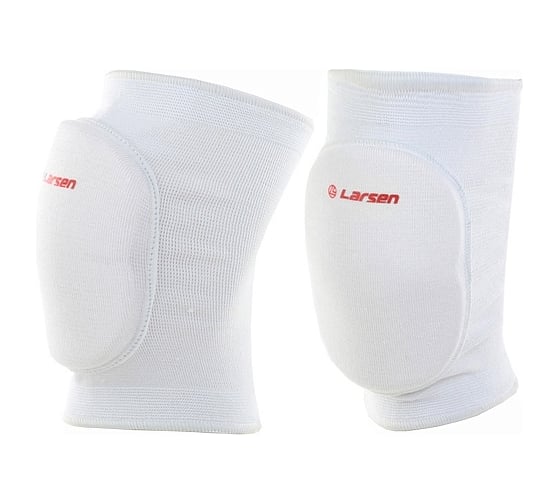Изображение товара Защита колена Larsen 745в белый, размер M 4607167307292