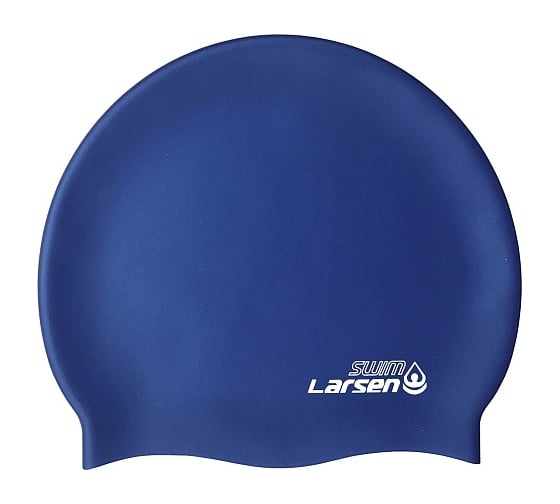 Изображение товара Плавательная шапочка Larsen sc15 синий металлик 4690222156973