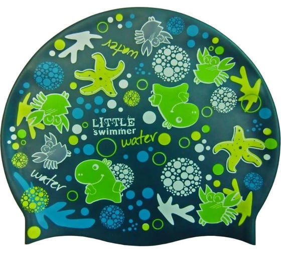 Изображение товара Плавательная шапочка Larsen lsc12, силикон 4690222099652