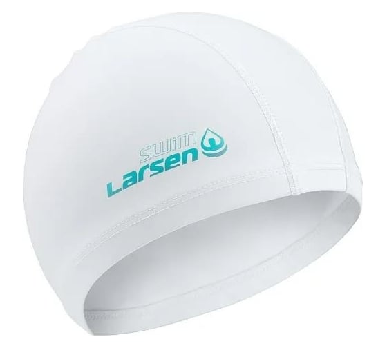 Изображение товара Плавательная шапочка Larsen ultra белая 4690222172492