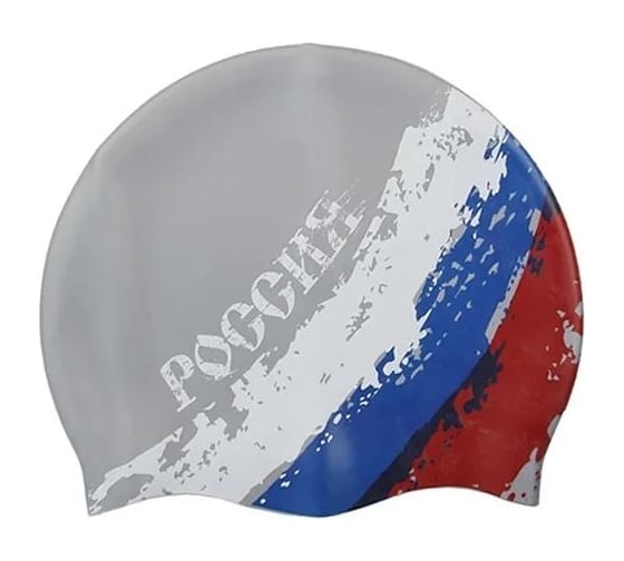 Изображение товара Плавательная шапочка Larsen russia ls74 серая 4690222132847