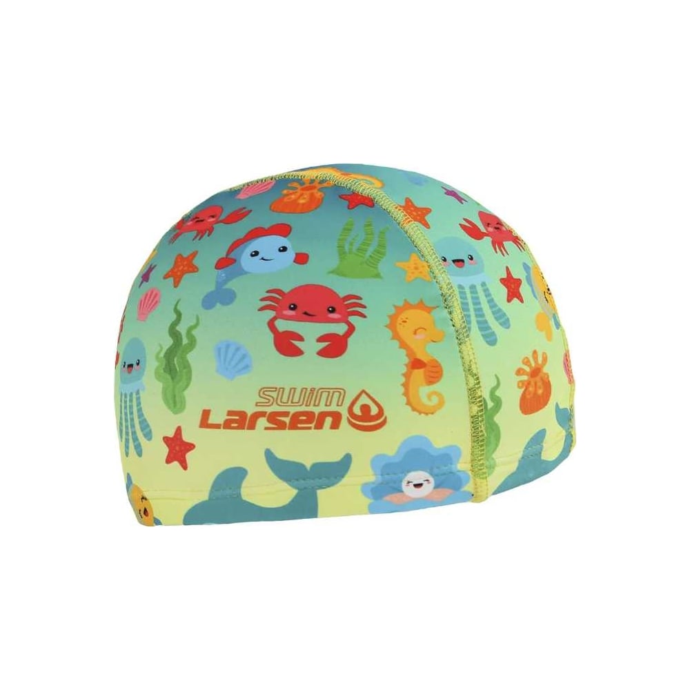 фото Детская плавательная шапочка larsen