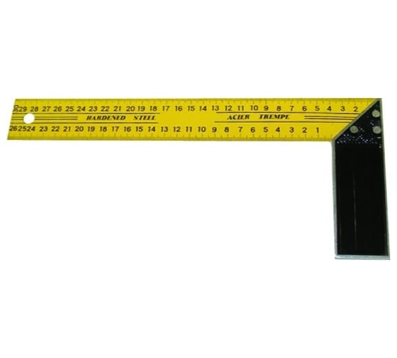 Изображение товара Угольник 888 с алюминиевым основанием, 30 см 3015330