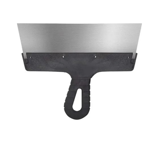 Изображение товара Фасадный шпатель 888 250 мм, зуб 8x8, из нержавеющей стали, с пластиковой ручкой 10103-250-008