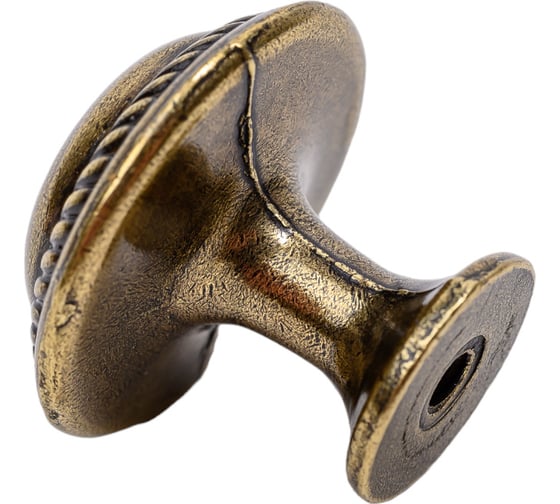 Изображение товара Ручка-кнопка Tech-Krep/Zitar Антик 3-003 бронза (1 шт) - пакет 148602