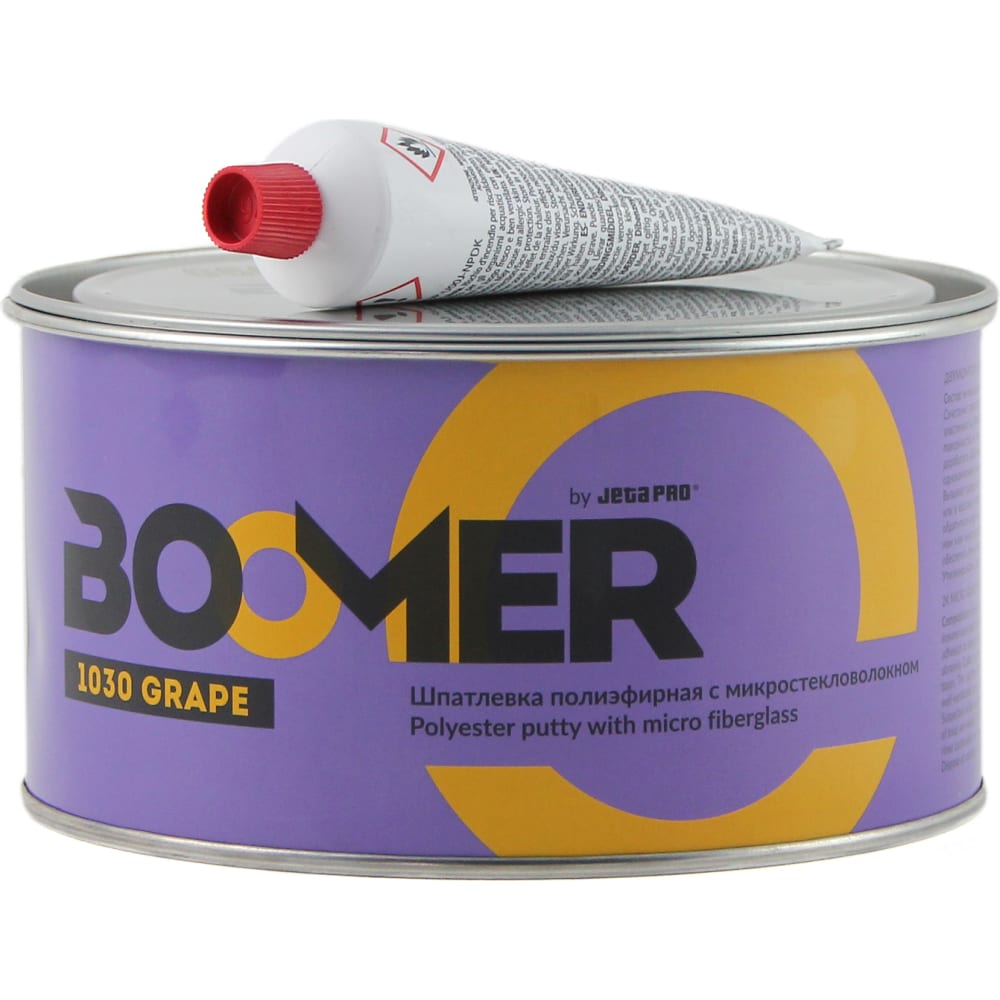 Полиэфирная шпатлевка BOOMER полиэфирная наполняющая шпатлевка boomer