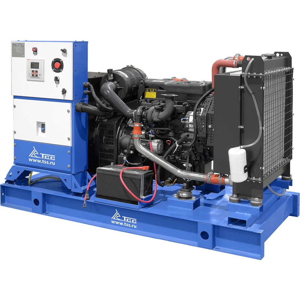 Изображение товара Дизельный генератор ТСС АД-25С-Т400-1РМ7 мощностью 25 кВт для промышленного использования