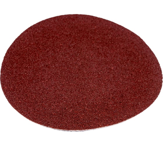 Изображение товара Диск из шлифшкурки самозацепляемый на липучке 125 мм, 14А, Р60, 10 шт, на липучке, без отверстий sa16013h CNIC 53899