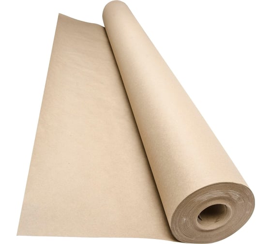 Изображение товара Упаковочная бумага Uniel Ecocarta 84 см х 100 м, 70 гр./м2, крафт UL-00010360